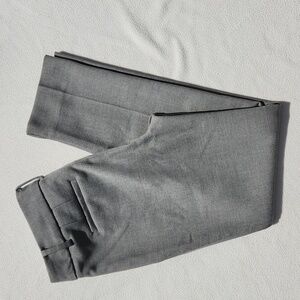 Talbots Hampshire Ankle Pants Dark Mist Heather Grey Size 0P Petite